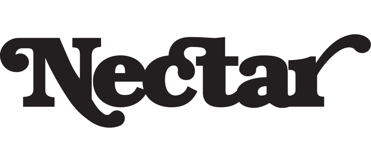 nectar clothing logo black and white